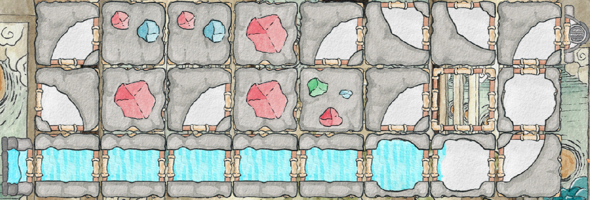 Röhren-Puzzle: Die Spiele-Logik